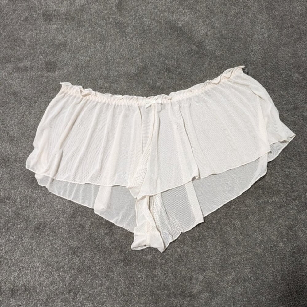 Women's Mesh Lingerie Underwear Size 3X NEW NWT RN 125288 Light Pink Color